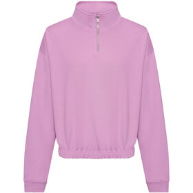 AWDIs Women's Cropped 1/4-Zip Sweatshirt