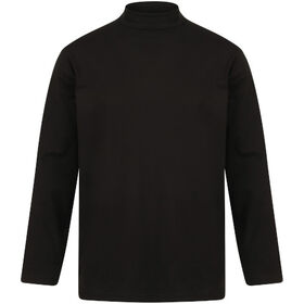 Henbury Long Sleeve Roll Neck Top