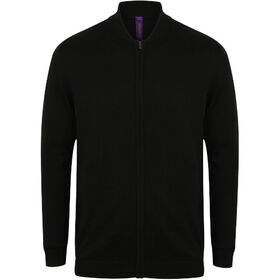 Henbury Unisex Zip Through Cardigan