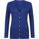 Henbury Women's V-Button Cardigan