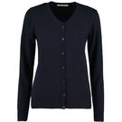 Kustom Kit Women's Arundel V-Neck Cardigan Long Sleeve