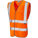 Leo Workwear Hi Vis Arlington Coolviz Waistcoat