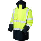 Leo Workwear Hi Vis Clovelly Breathable Executive Anorak Contrast