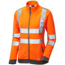 Leo Workwear Hi Vis Hollicombe Women's Zipped Sweatshirt