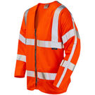 Leo Workwear Hi Vis Merton LFS Sleeved Waistcoat