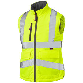 Leo Workwear Hi Vis Sandymere Bodywarmer