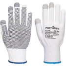 Portwest Grip 13 PVC Dotted Touchscreen Glove (12PK)