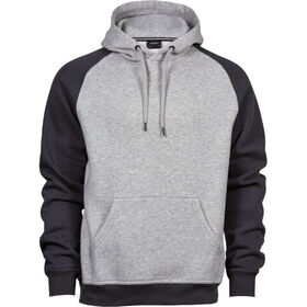 Tee Jays Men's Two-Tone Hooded Sweatshirt