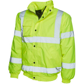 Uneek Hi Vis Bomber Jacket